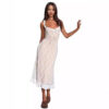 women's clothing autumn best-selling sexy V-neck low-cut temperament lace mesh patchwork sling dress