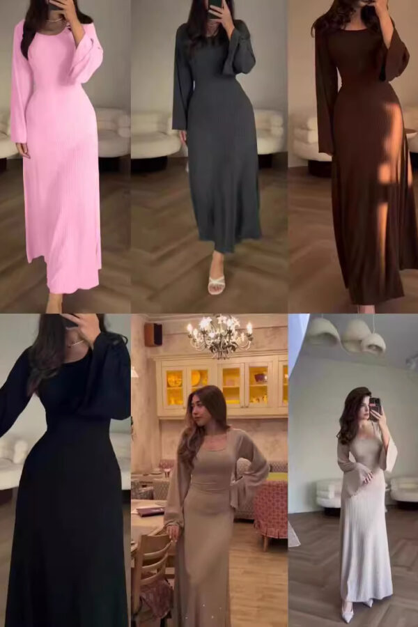 women's clothing New  spring and autumn long sleeve loose leisure professional dress