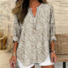 autumn elegant new style imitation jacquard drop-shoulder long-sleeve top for women