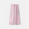 striped comfort and casual pants outer wear elastic waist pants