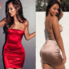 hot selling sexy sling versatile lace-up backless nightclub dress