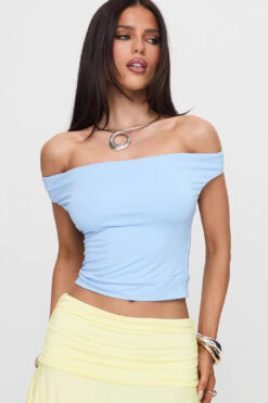 women's solid color off-the-navel