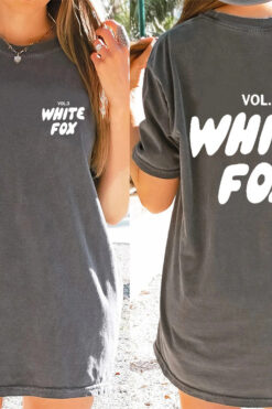 cotton round neck T-shirt