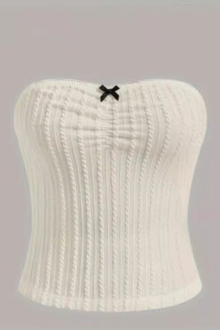 sexy strapless bandeau sling vest